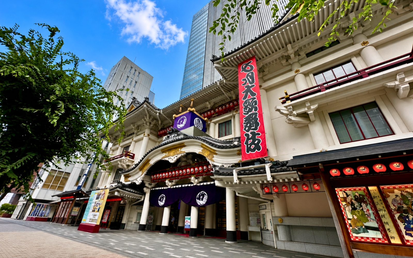 東京・東銀座の歌舞伎座
